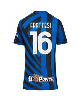 Inter Milan Davide Frattesi #16 Replika Hemmakläder Dam 2024-25 Kortärmad